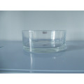 Klarglas-Zylinder-Kerzenhalter Gepresste maschinell hergestellte Kristallglaswaren für Blumenpflanzen-Heimdekoration